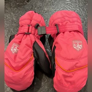 Girls toddler size 3 hestra gloves like new